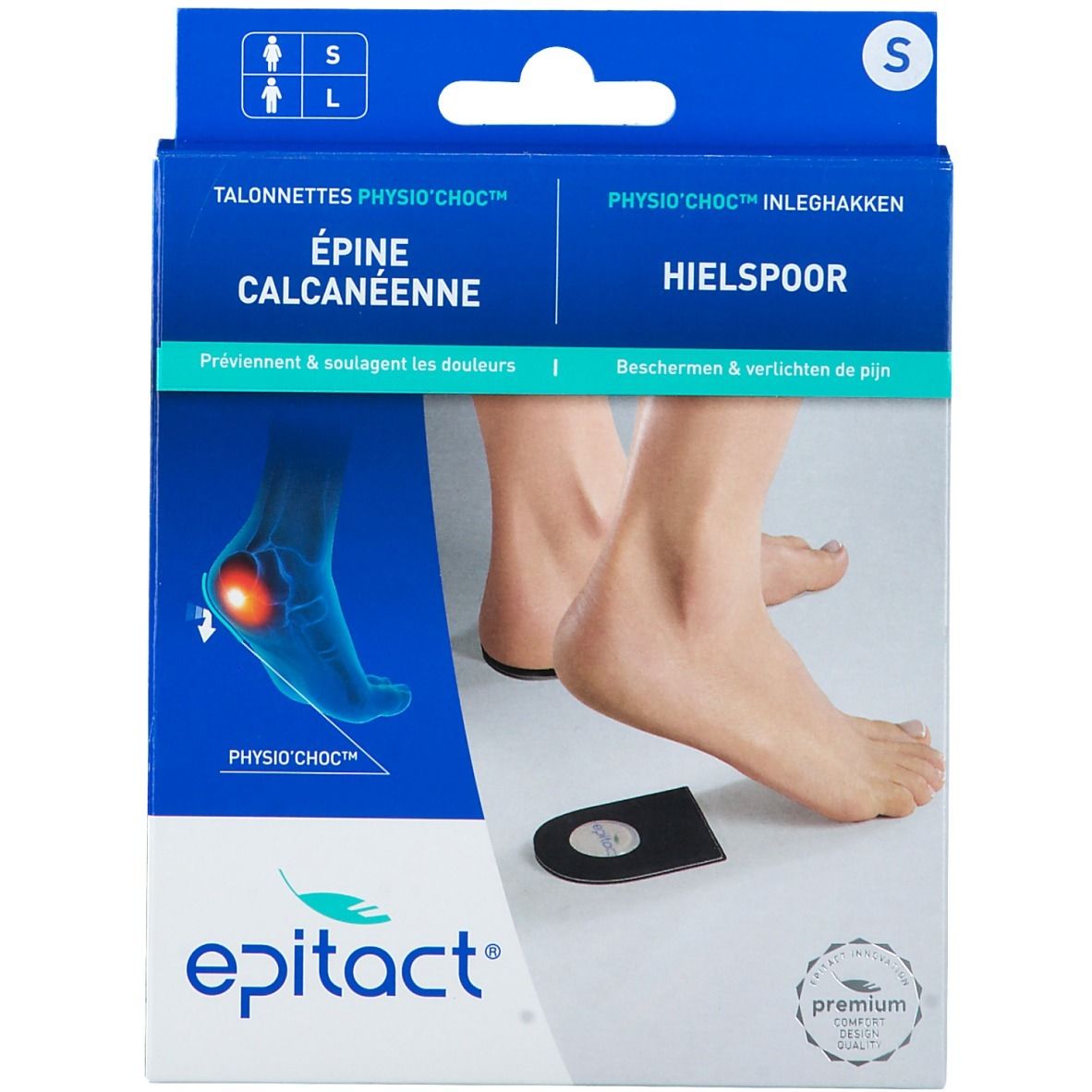 epitact® Talons Inlay Physio Choc Femme