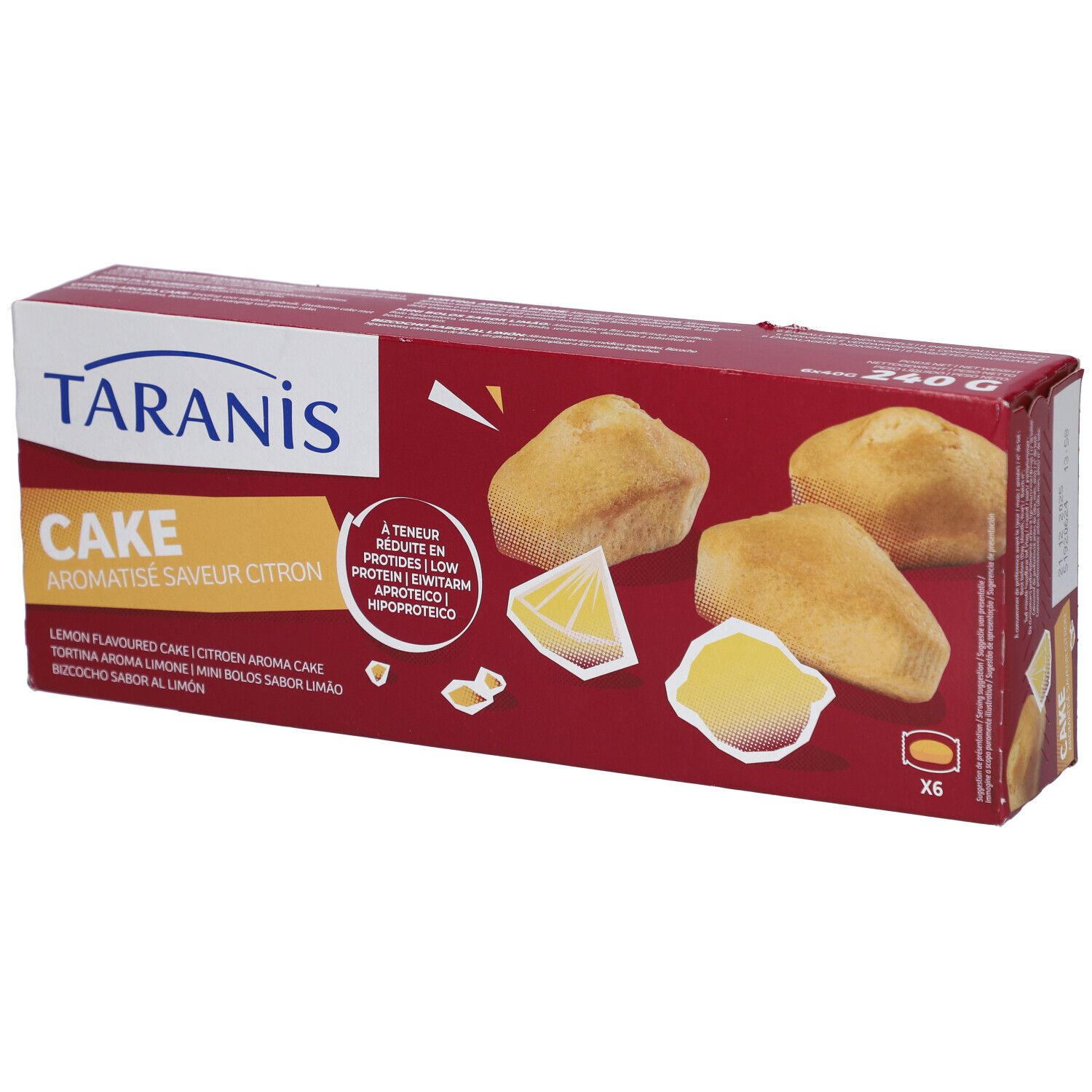 TARANIS Cakes au citron