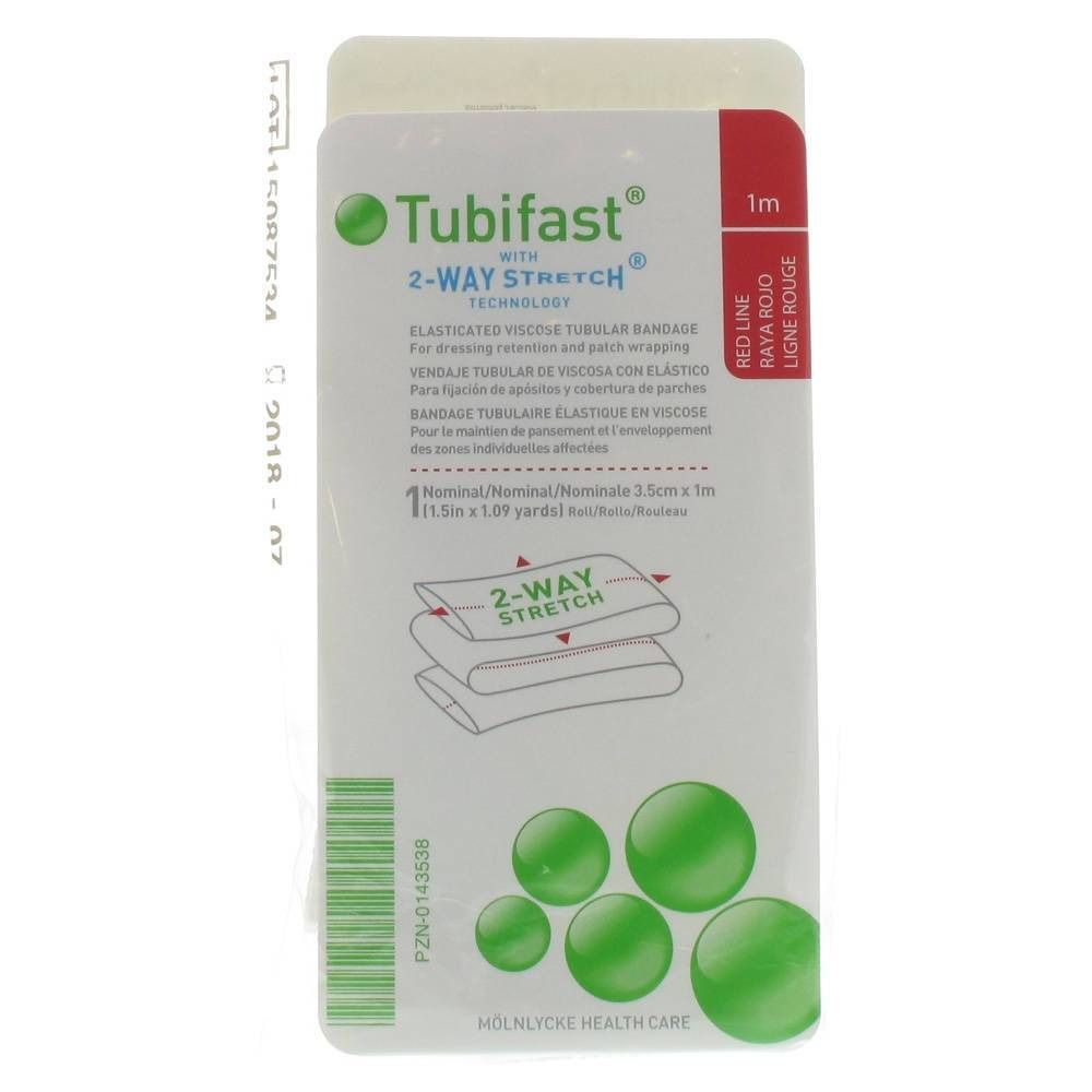 Tubifast® 2-Way Stretch® 3,5 cm x 1 m rot
