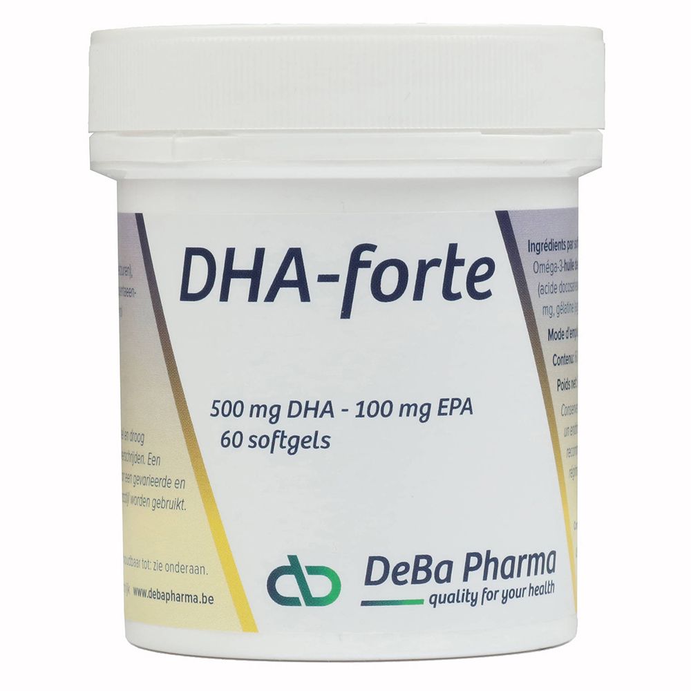 DeBa Pharma DHA Forte 500 mg