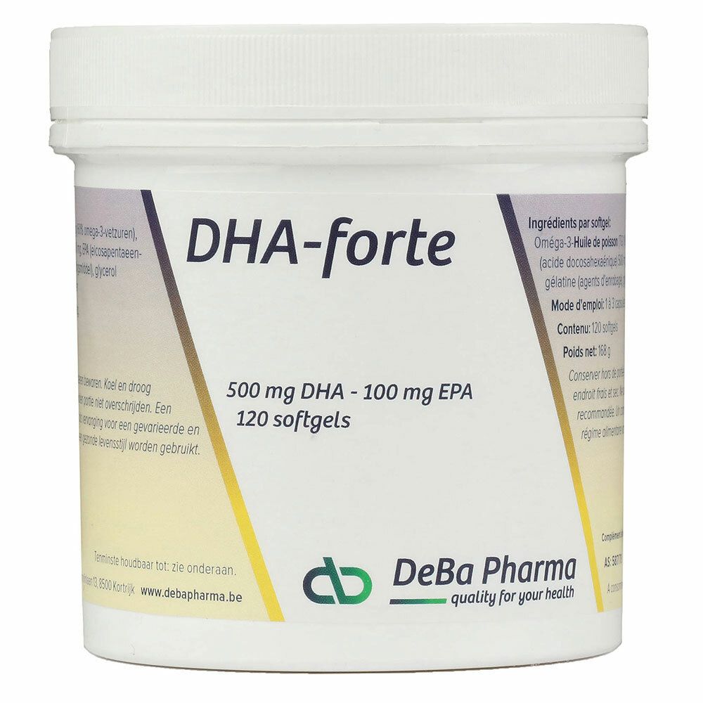 Image of DeBa Pharma DHA- Forte 500 mg