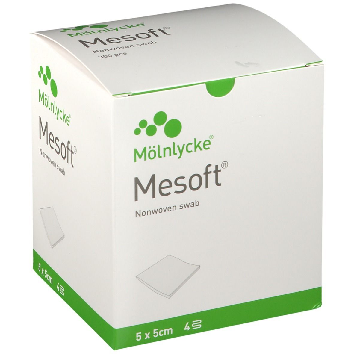 Mesoft® Vliesstoffkompressen unsteril 5 x 5 cm