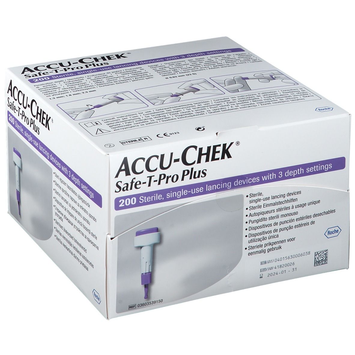 Image of ACCU-CHEK® Safe T Pro Plus Lanzetten