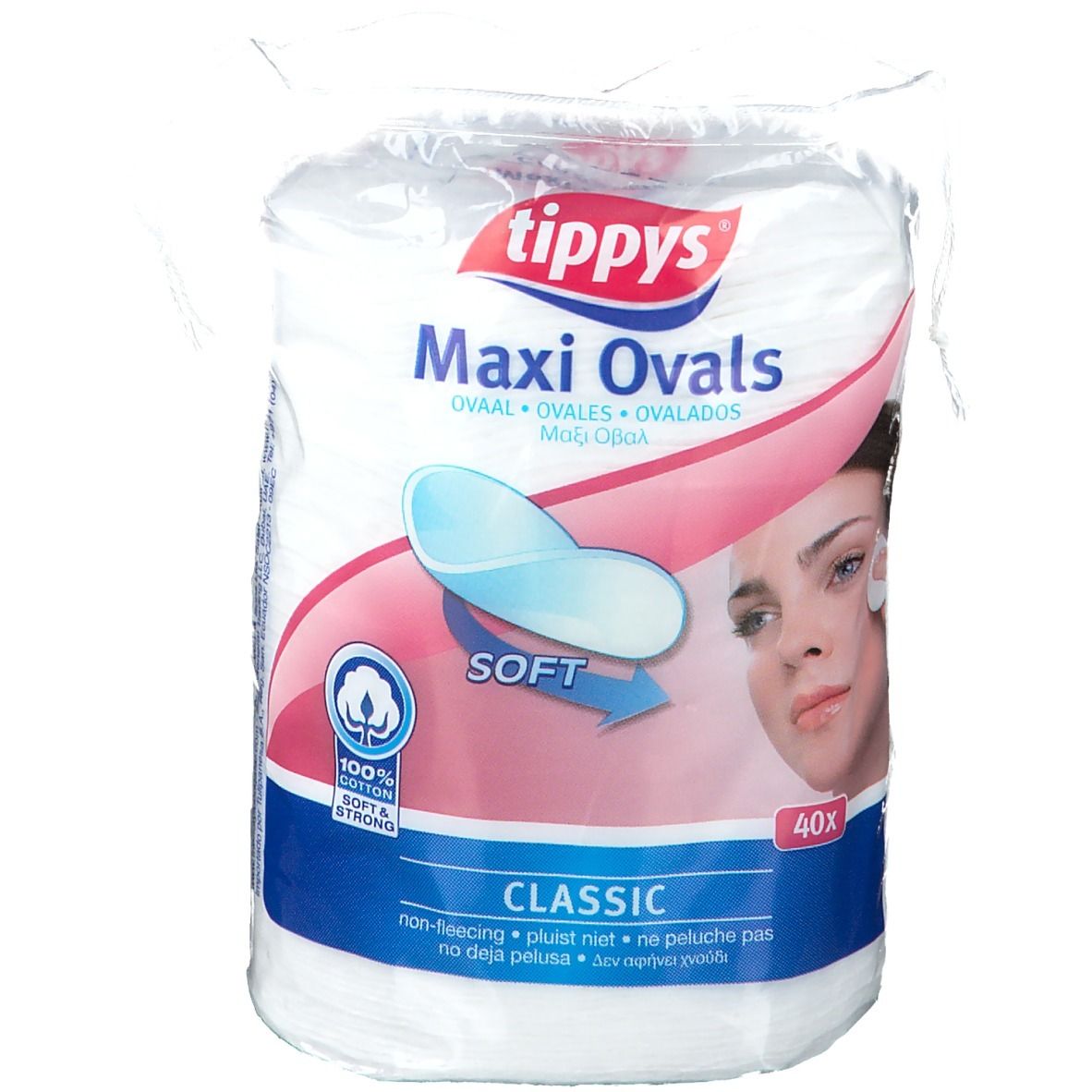 tippys® Wattepads oval