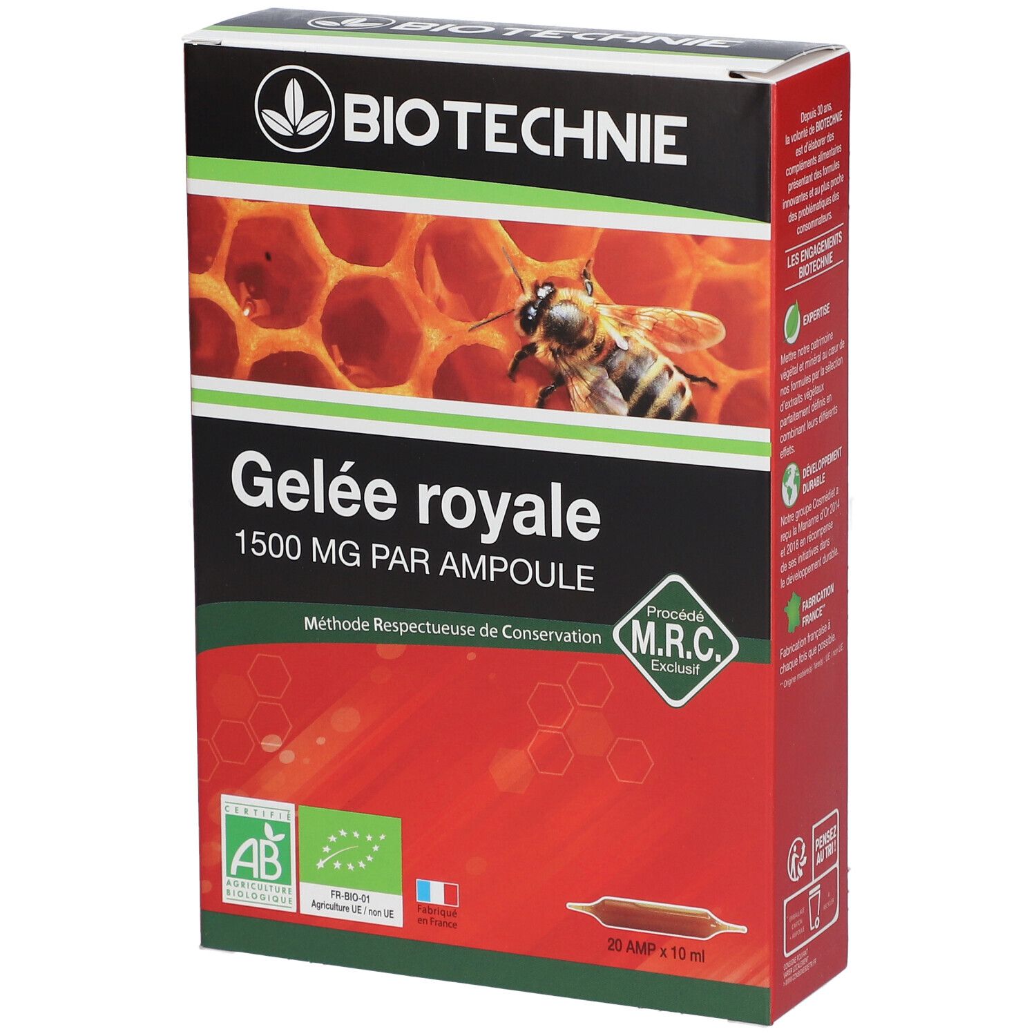 Image of Biotechnie Gelée Royale 1500 mg