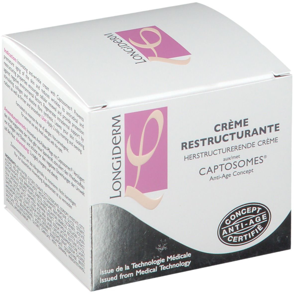 Longiderm Crème Restructurante mit CAPTOSOMEN® regenerierende Creme
