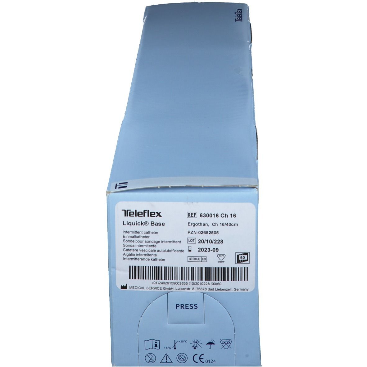 Sonde Liquick Base Ergothan 40 cm Ch16