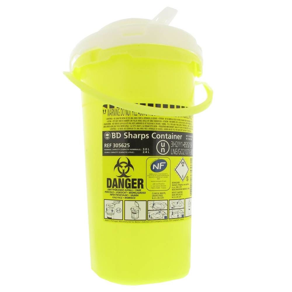 B-D Medibox Collecteur d'aiguilles 3 L