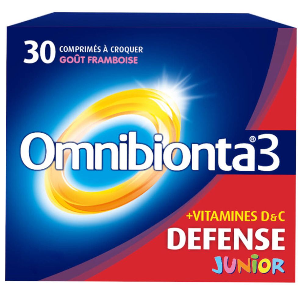 Image of Omnibionta®3 Junior Himbeer-Geschmack