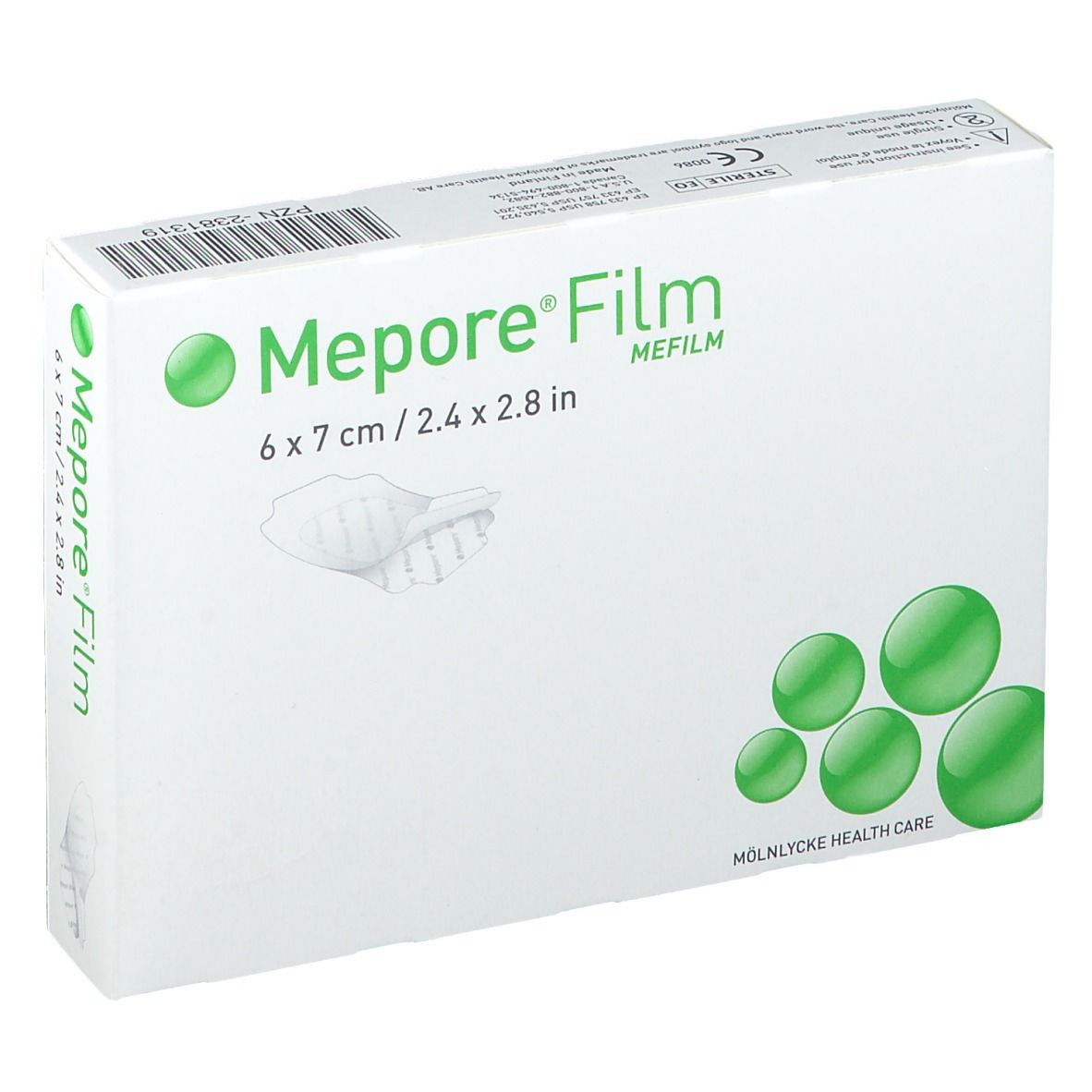 MEPORE Film 6 x 7 cm