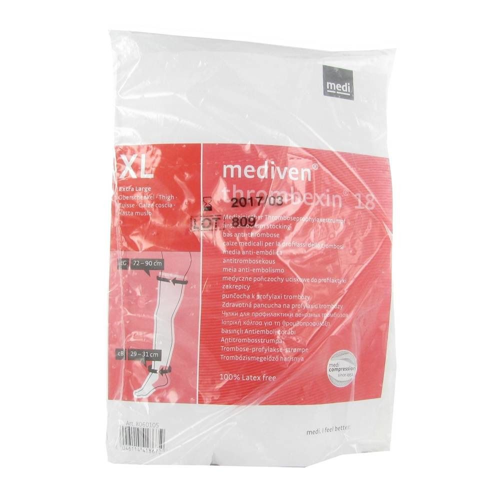 Image of mediven® Thrombexin 18 Thrombosestrümpfe Gr. XL