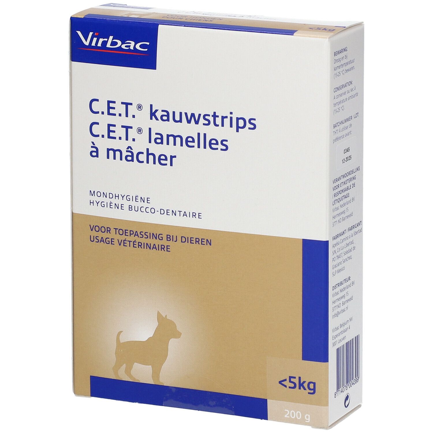 Virbac C.E.T™ Lamelles à mâcher enzymatiques