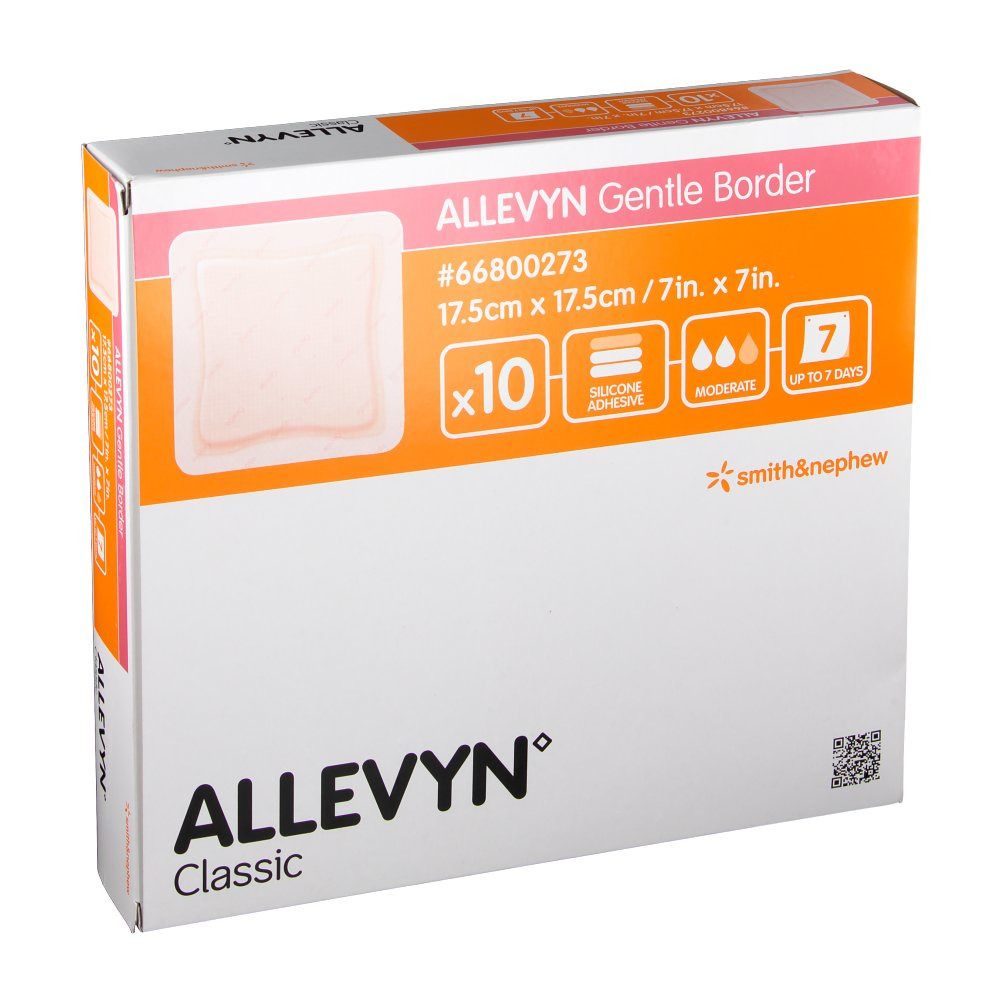 Allevyn Gentle Border 17.5 cm x 17.5 cm