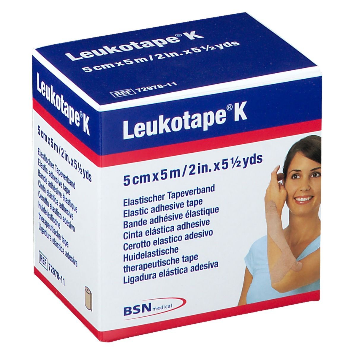 Leukotape® K 5 cm x 5 m hautfarbend