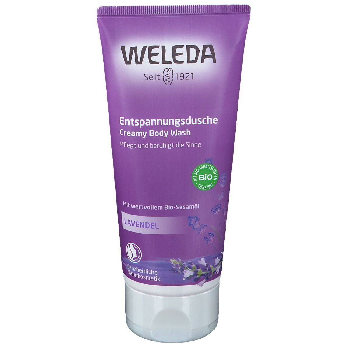 Weleda Lavendel entspannende Duschcreme