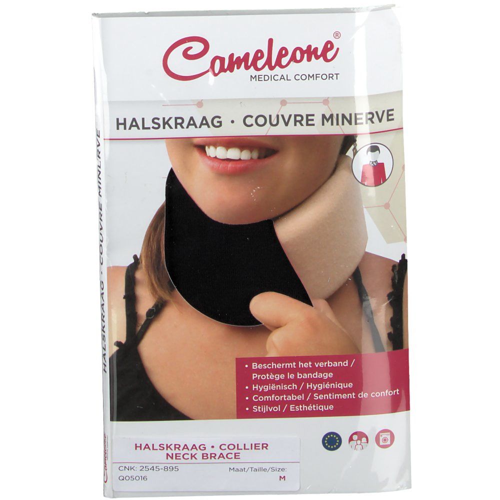 Cameleone® Couvre Minerve Collier Noir M