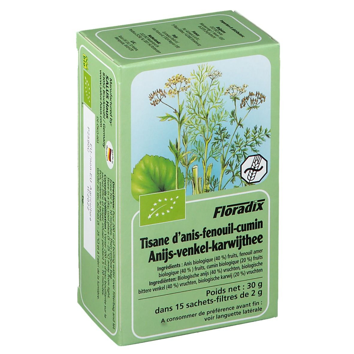 Floradix Anis Fenchel Kümmel Tee