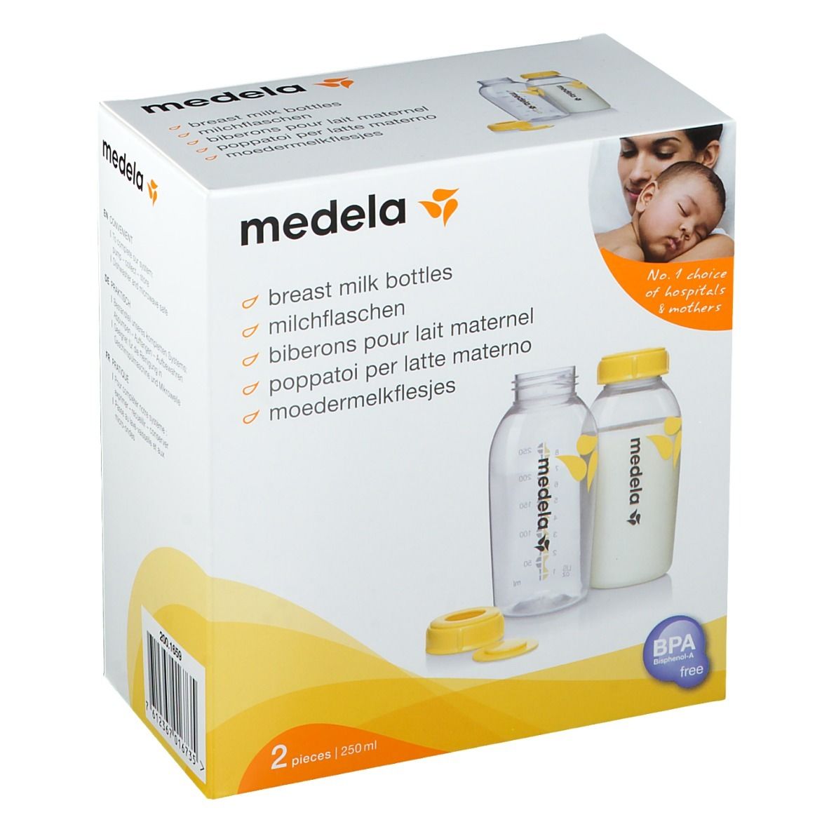 medela Muttermilchflaschenset 250 ml