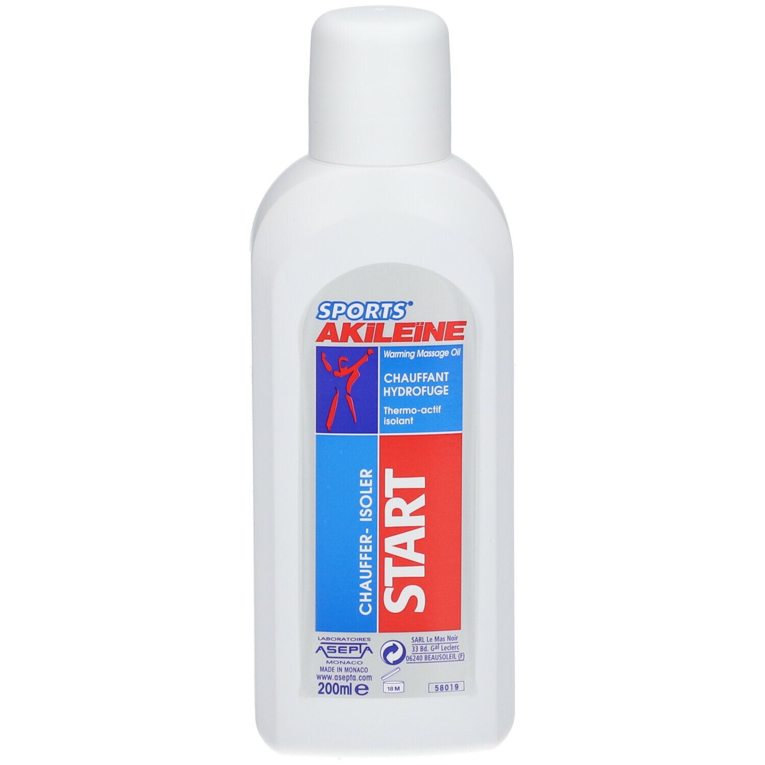 Akileïne Sports® START Wasserfestes Öl