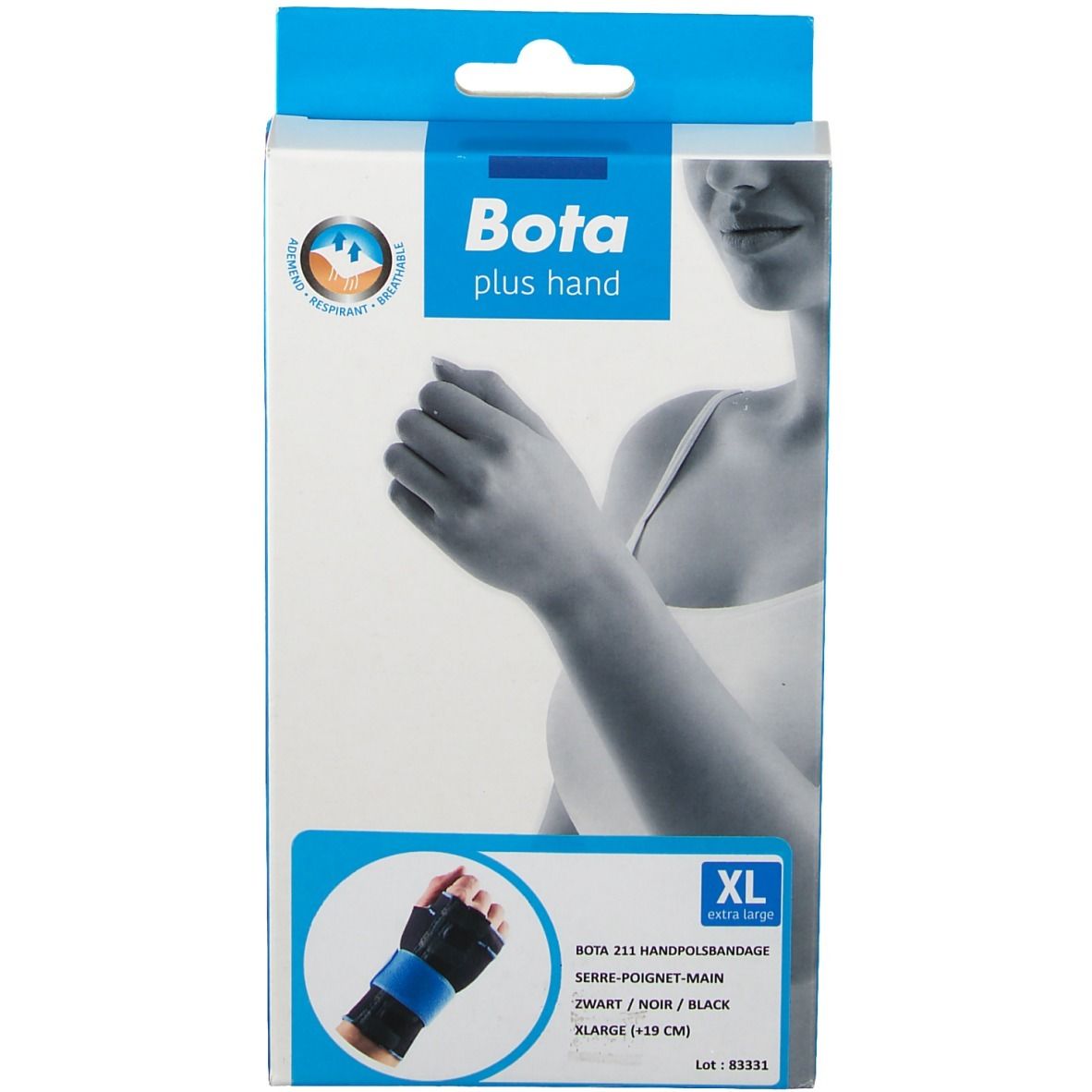 Bota Bota Serre-poignet-main 211 Noir XL