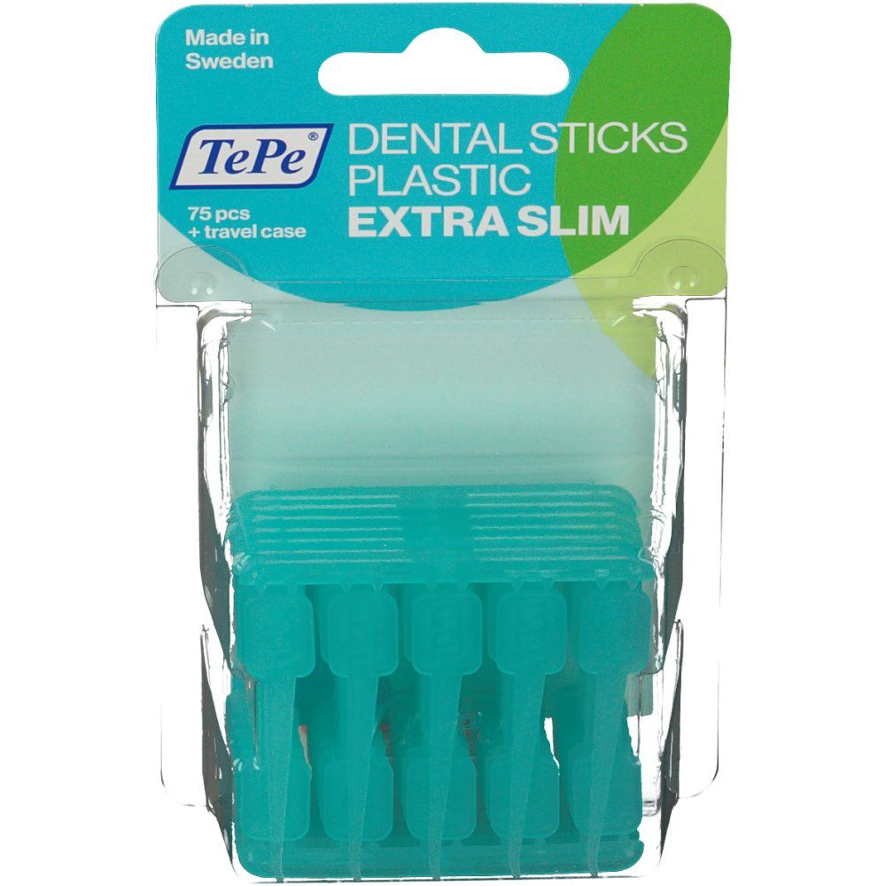 TePe® Dental Sticks Pliable + Petite Boîte De Voyage shopapotheke.ch