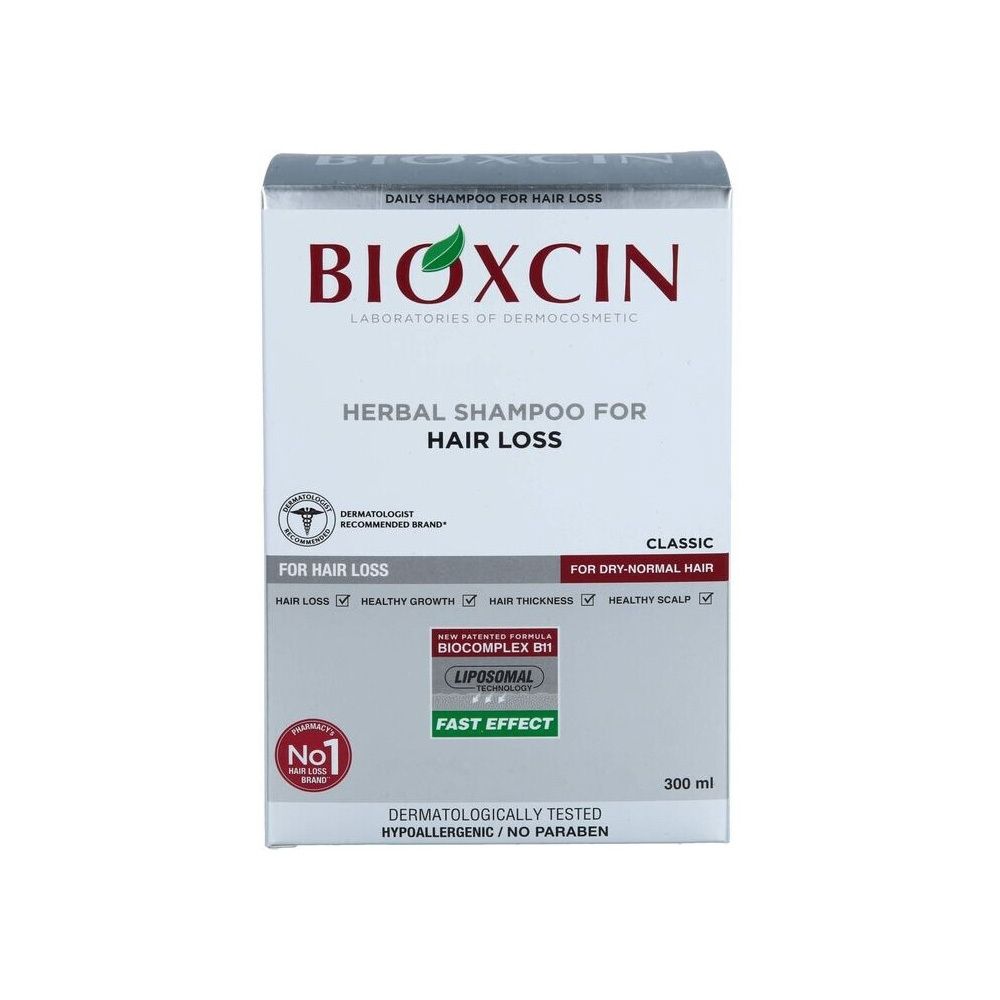 Bioxsine Shampooing Végétal Chute Cheveux  secs /normaux