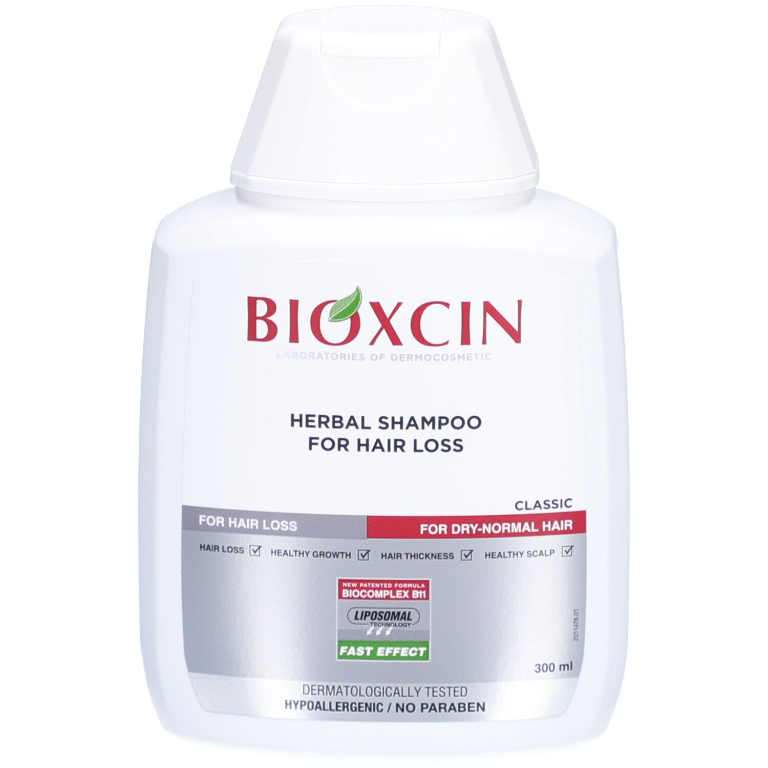 Bioxsine Shampooing Végétal Chute Cheveux  secs /normaux