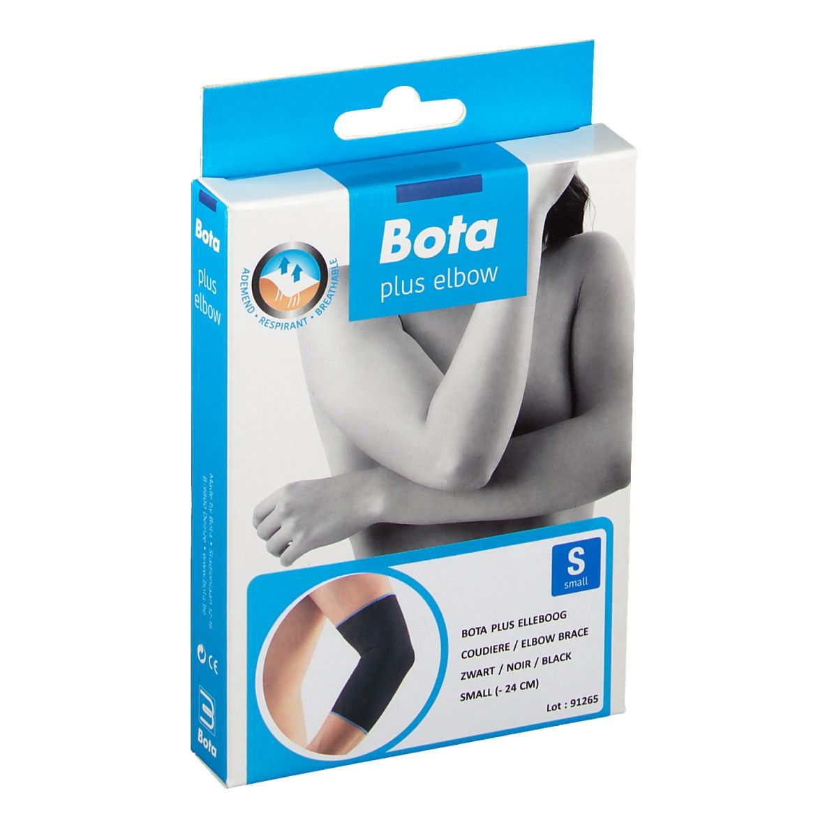 Bota Ortho Plus Ellebogen schwarz Gr. S 24 cm