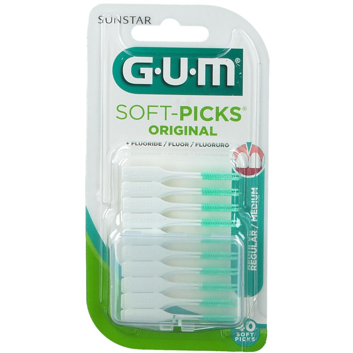 GUM® Soft Picks® Regular