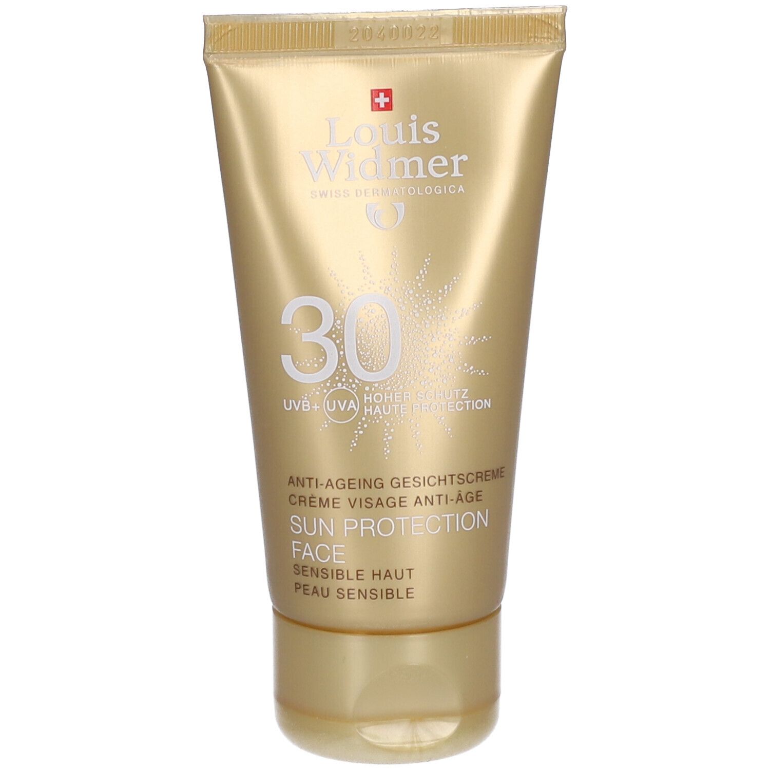 Louis Widmer Sun Protection Face SPF30 légèrement parfumé
