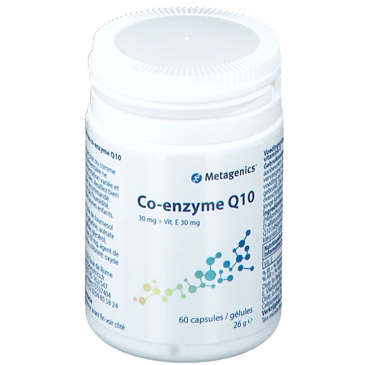 Metagenics® Coenzyme Q10 30 mg + Vitamine E