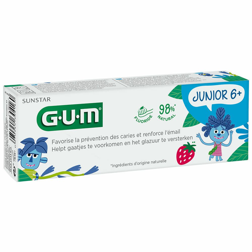 Image of GUM® Junior Zahngel Tutti Frutti 7 - 12 Jahre