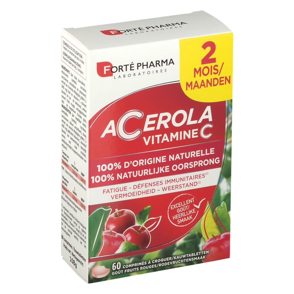 Image of Forté Pharma Acérola Vitamin C