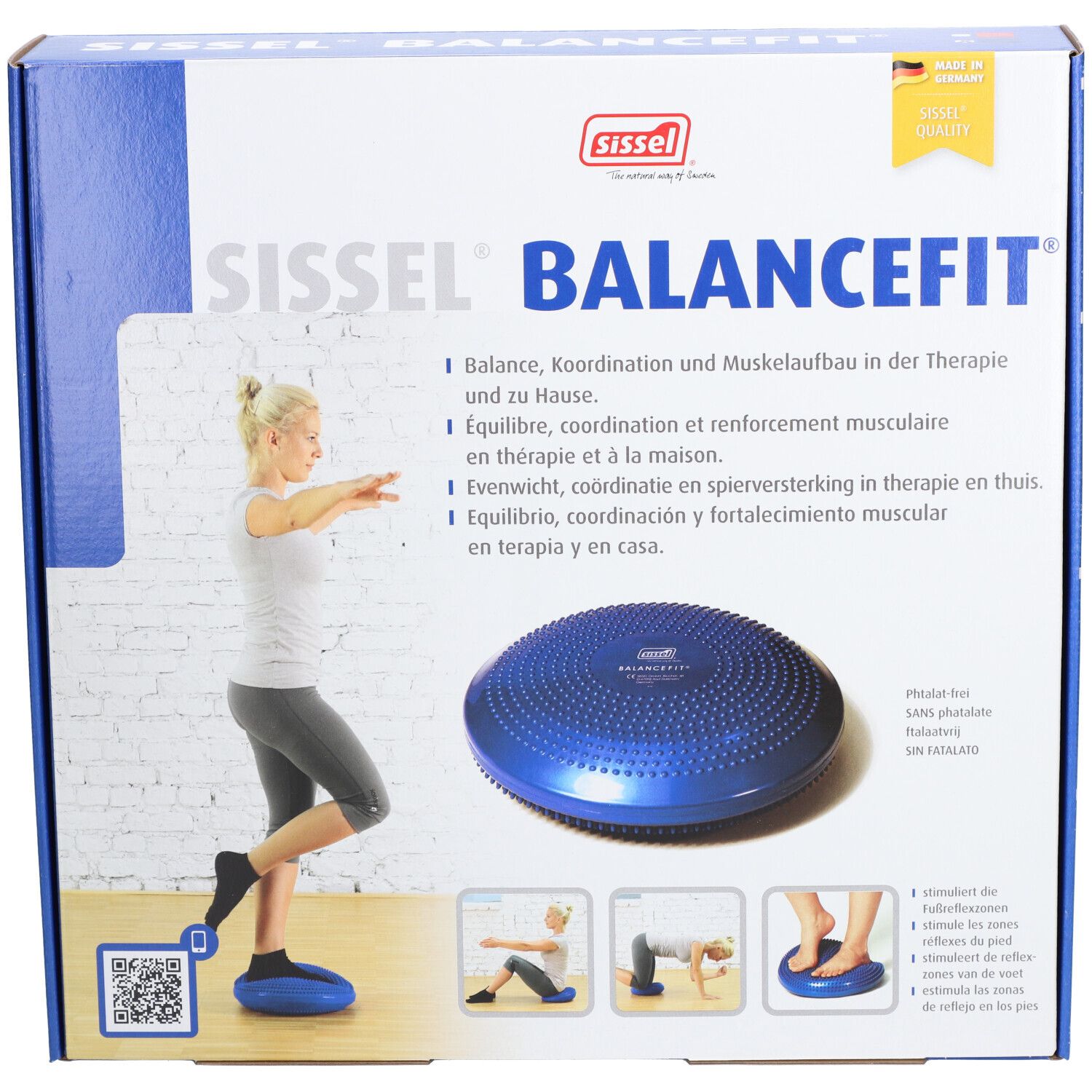 Image of Sissel® Balancefit Multifunktionales Trainingsgerät blau