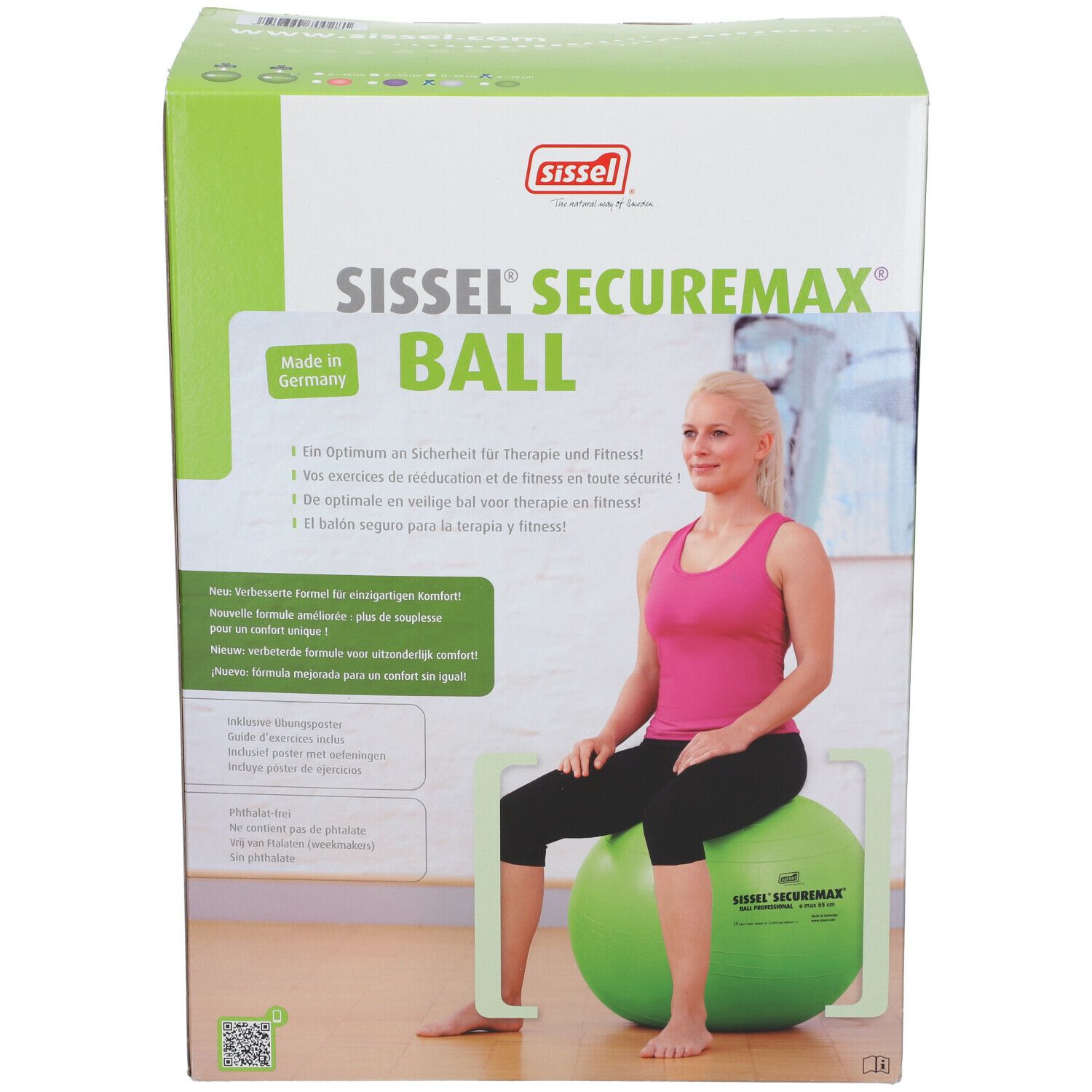 Image of Sissel® Securemax Ball grau 75 cm