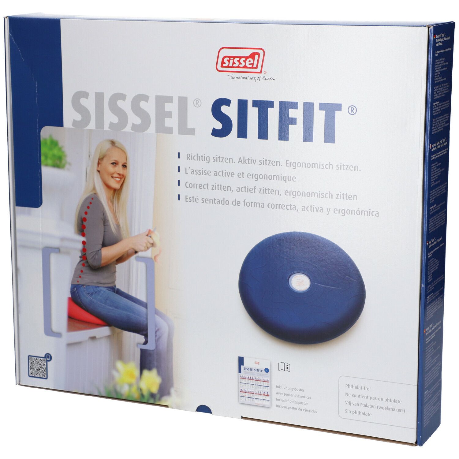Image of Sissel® Sitfit® Sitzkissen rot 36 cm
