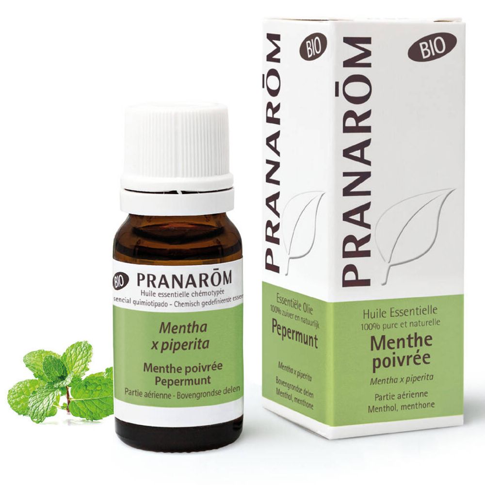 Pranarôm Menthe Poivrée Bio Huile Essentielle