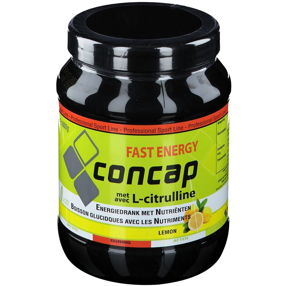 Image of Concap Fast Energy Zitrone