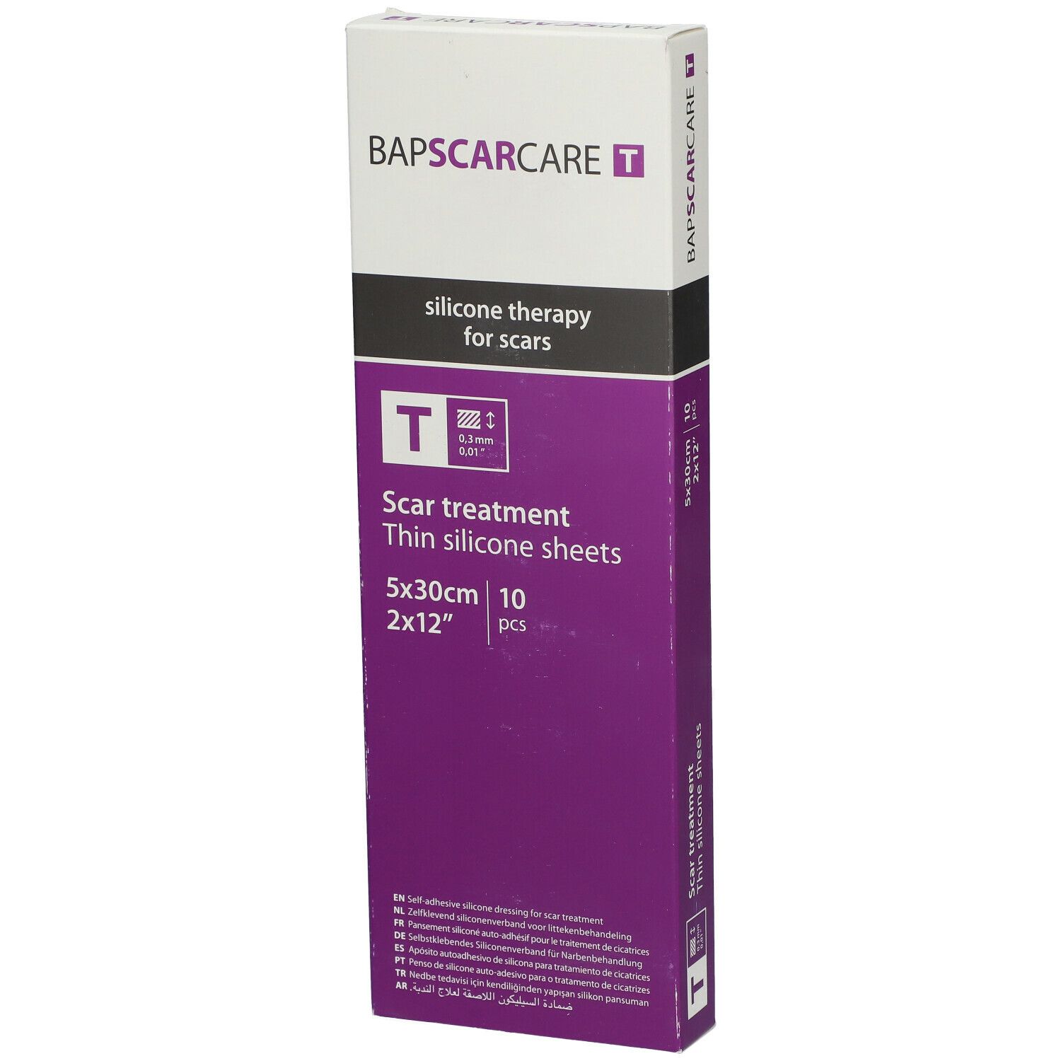 BAPSCARCARE T Durchsichtig 5 x 30 cm
