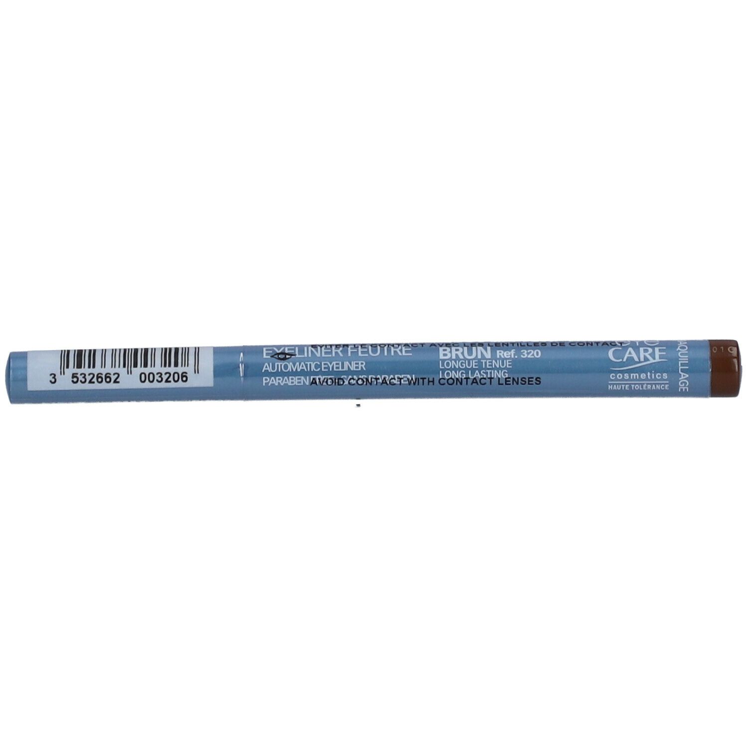 eye care cosmetics Eyeliner Lidstrich Filzstift Braun