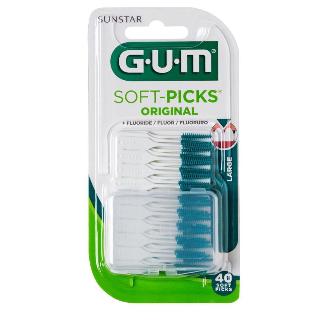 GUM® Soft-Picks™ Brossettes interdentaires Large