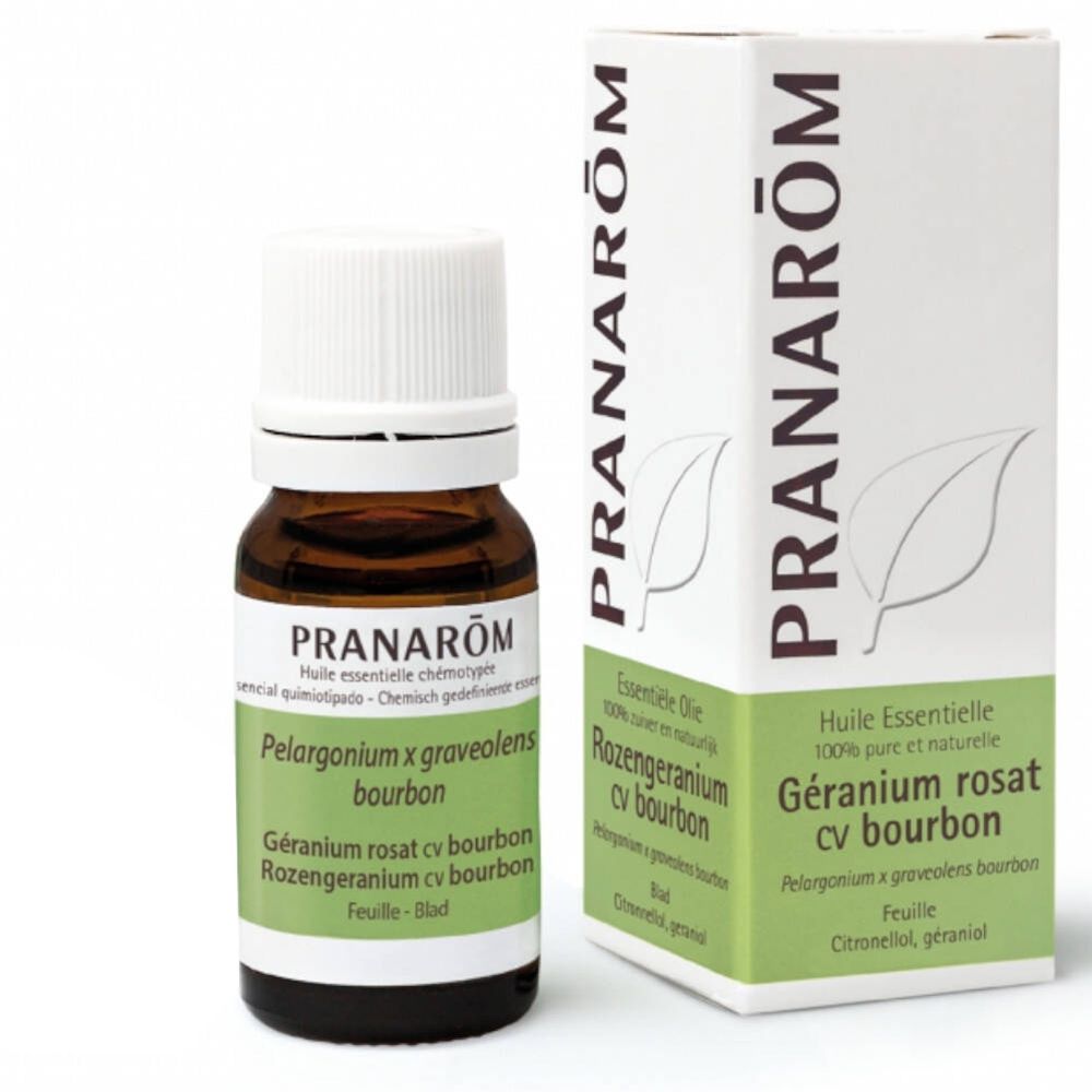 Pranarom Huile Essentielle Géranium rosat cv bourbon