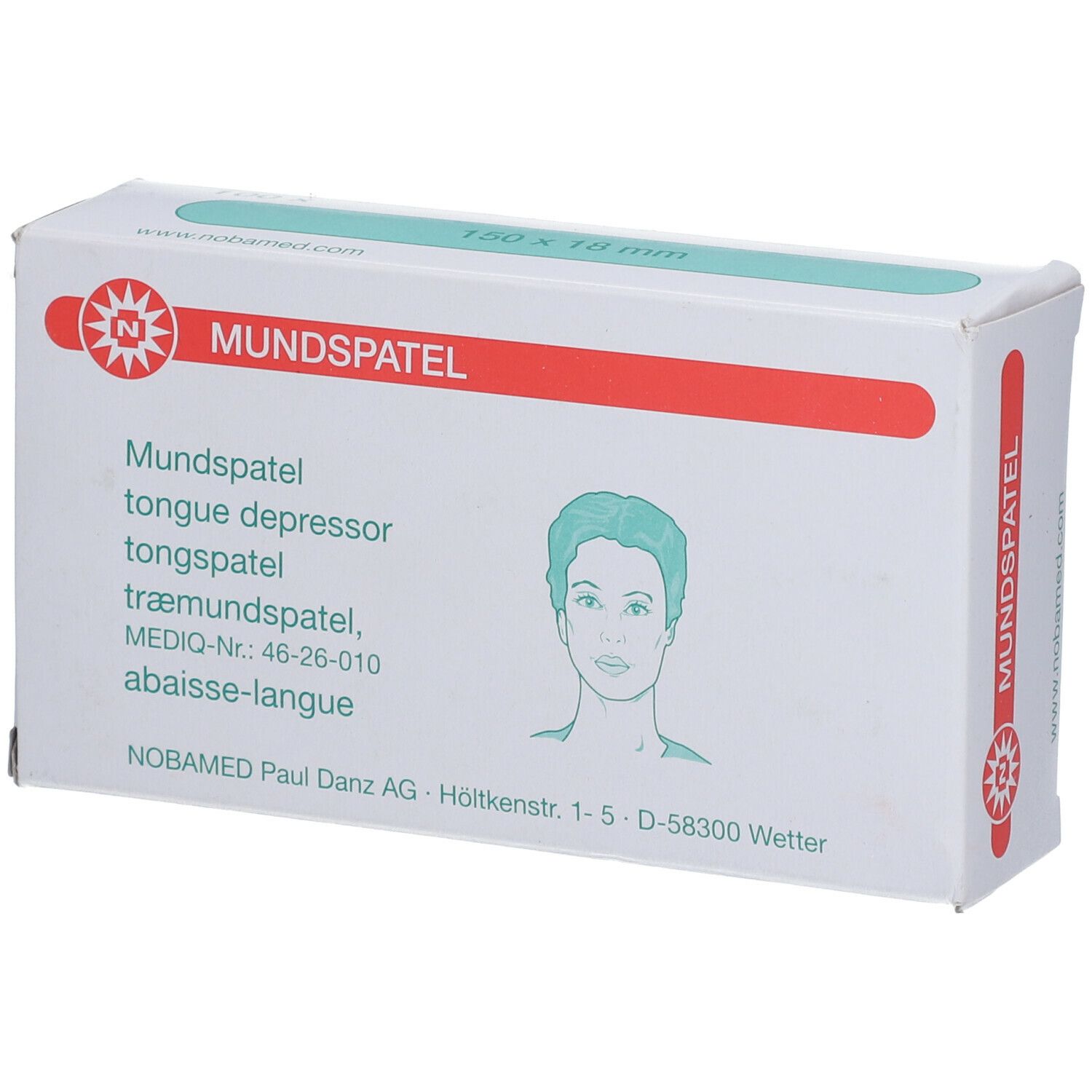 Mundspatel unsteril 150 x 18 mm