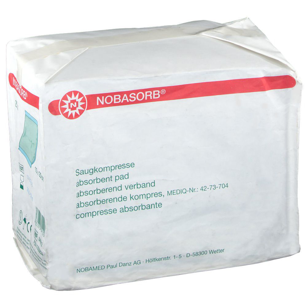 Image of NOBASORB® Saugkompresse unsteril 10 x 20 cm