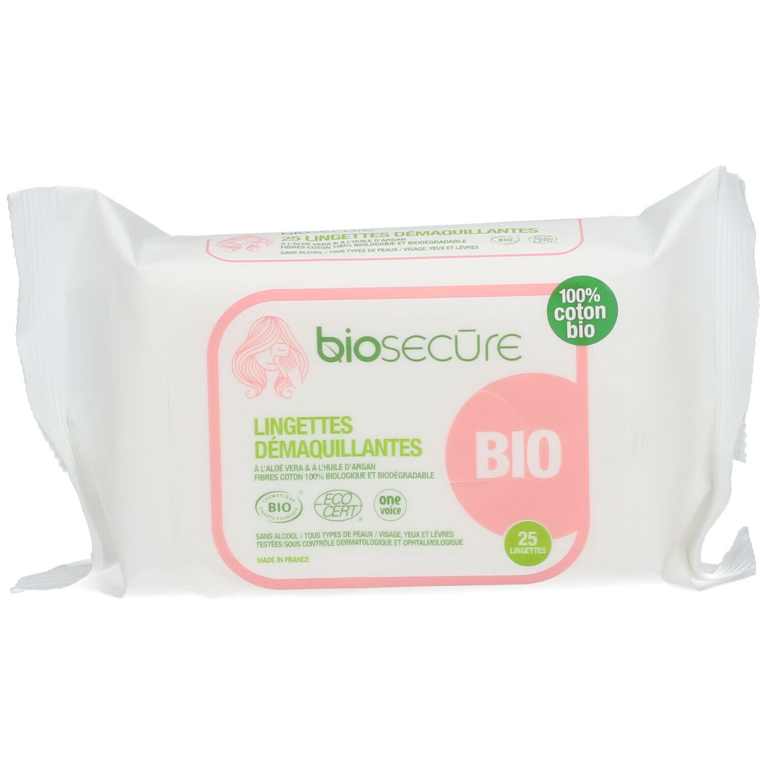 Bio Secure Make-up-Entferner-Tücher