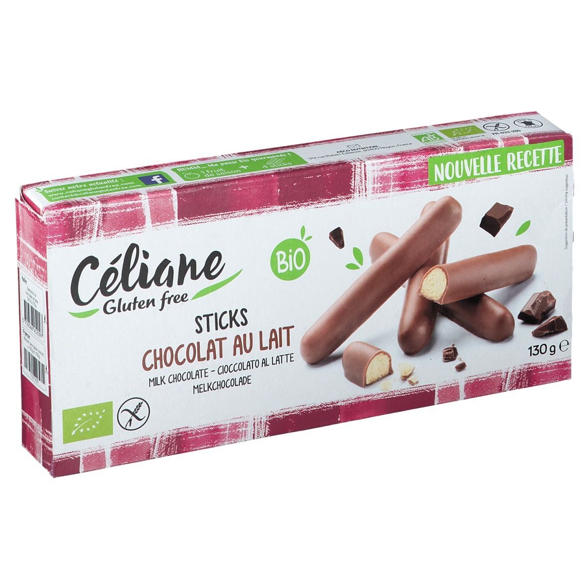 Image of Céliane Riegel Milchschokolade Bio