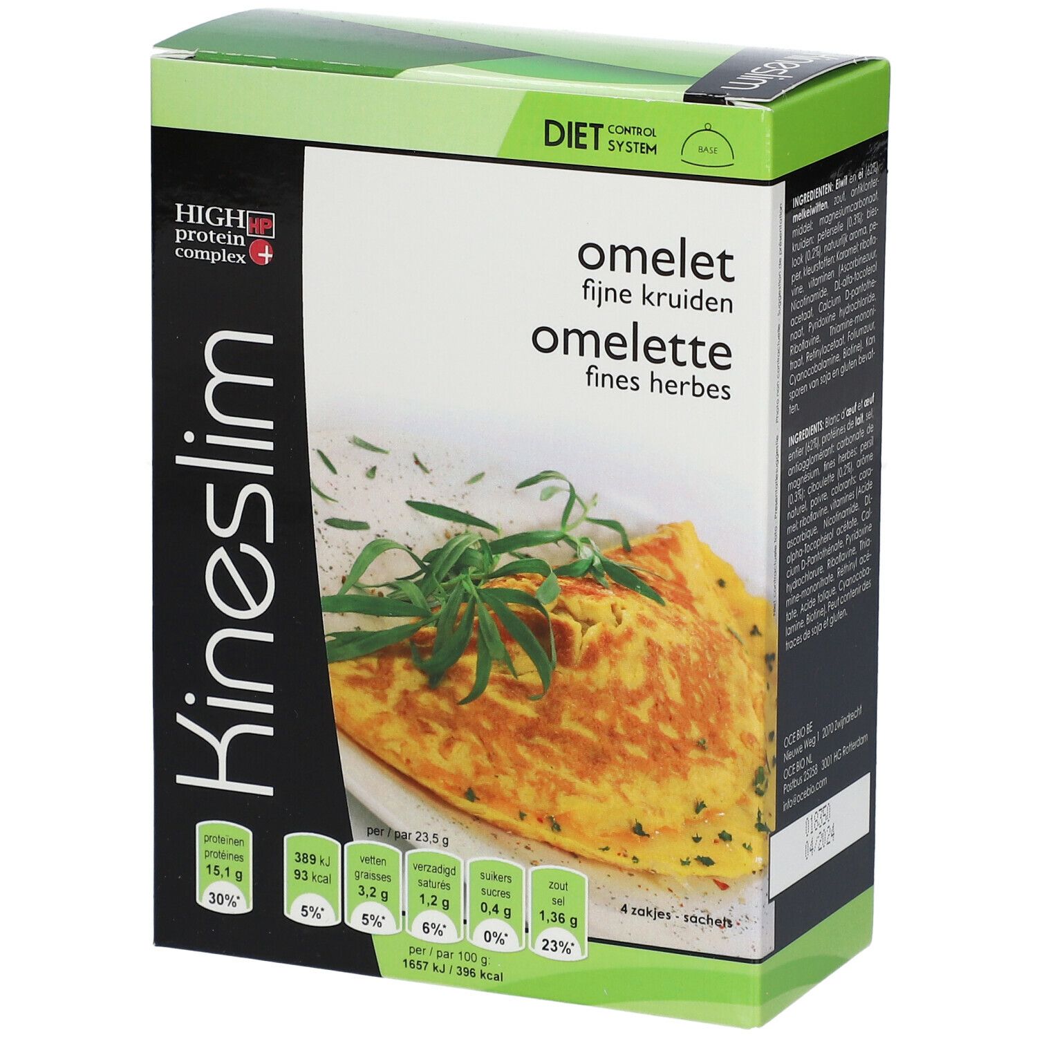 Kineslim Omelett feine Kräuter