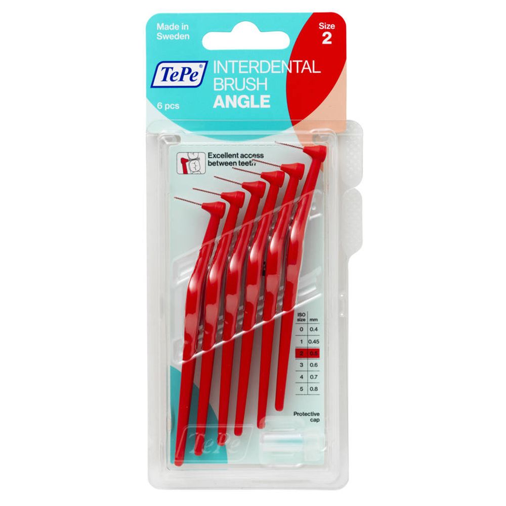 TePe® Angle Interdentalbürsten rot 0,50 mm