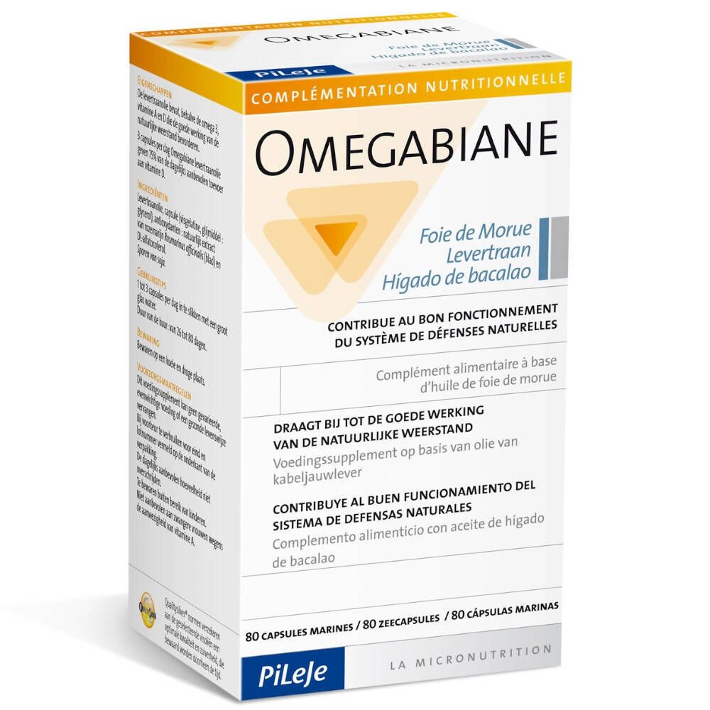 Pileje OMEGABIANE Lebertran