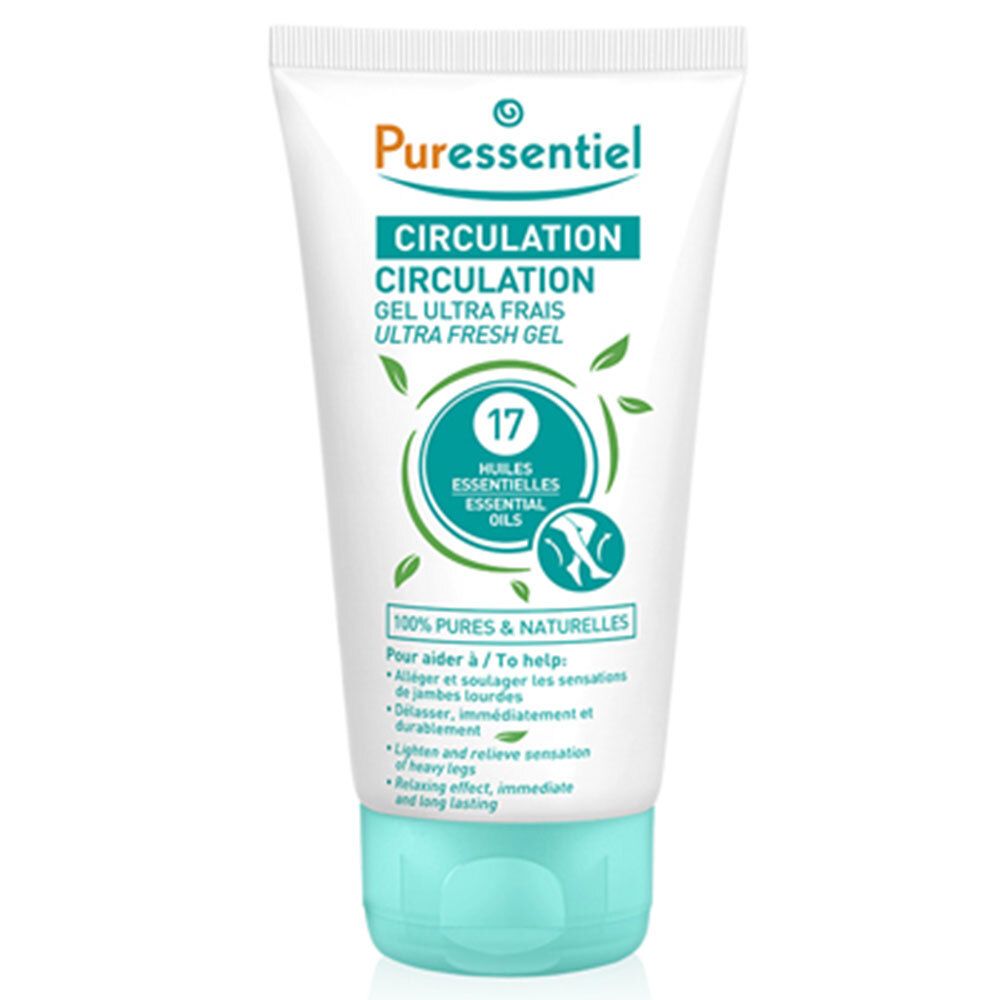 Puressentiel mit 17 Ätherische Öle Blutzirkulation Gel Ultra Fresh